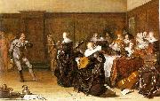 Pieter Codde Dancing Party oil painting artist